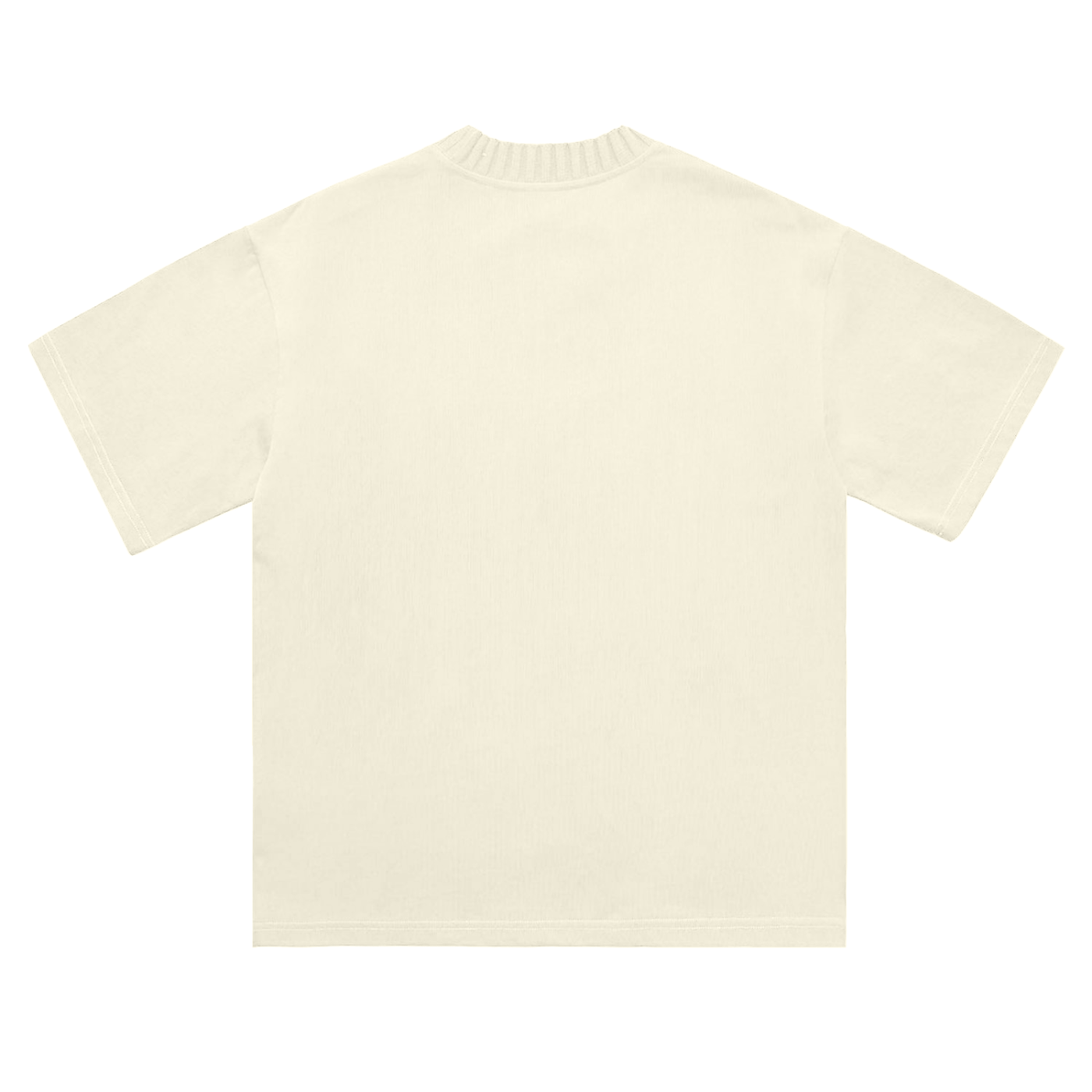 T-SHIRT COL TRICOT UNISEXE – LES BASICS