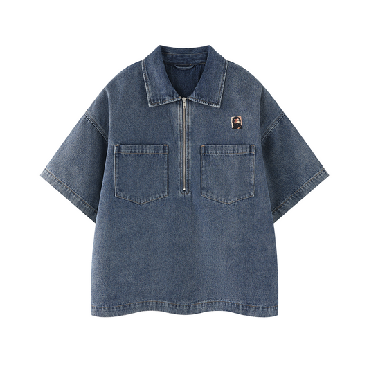 VINTAGE DENIM SHIRT – LES PAVÉS