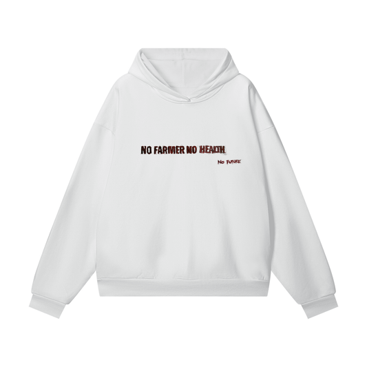 Hoodie Oversize Premium 460g Soutien Agriculteurs Unisexe