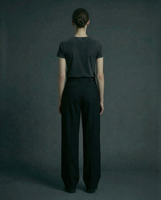 PANTALON DROIT TAILLE AJUSTABLE