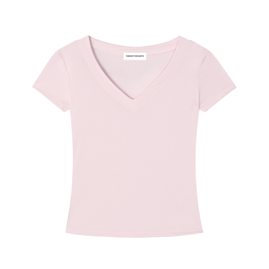 t-shirt femme rose