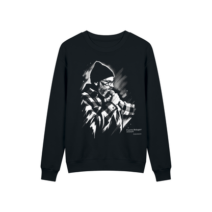 SWEAT OVERSIZE UNISEXE « PIERRE METZGER » – COTON MÉLANGÉ 350 G/M² | CENSURE