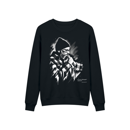 SWEAT OVERSIZE UNISEXE « PIERRE METZGER » – COTON MÉLANGÉ 350 G/M² | CENSURE
