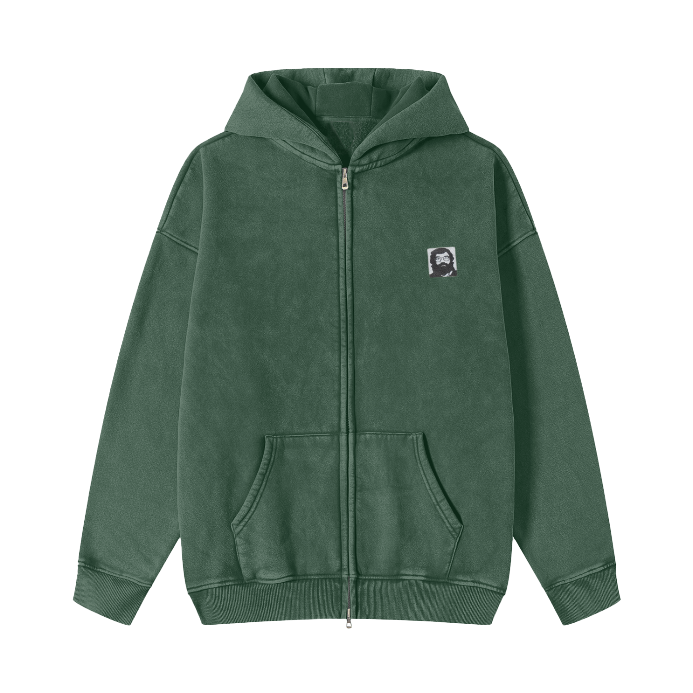 HOODIE ZIPPÉ SNOW WASH UNISEXE