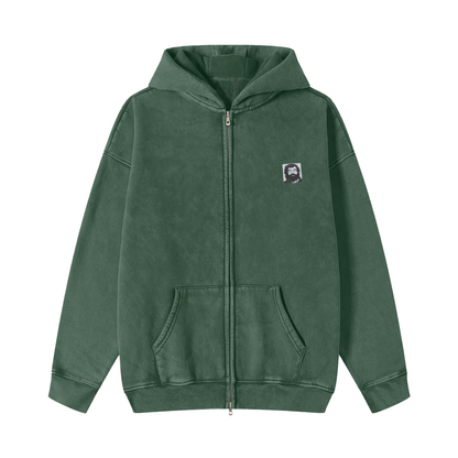 HOODIE ZIPPÉ SNOW WASH UNISEXE