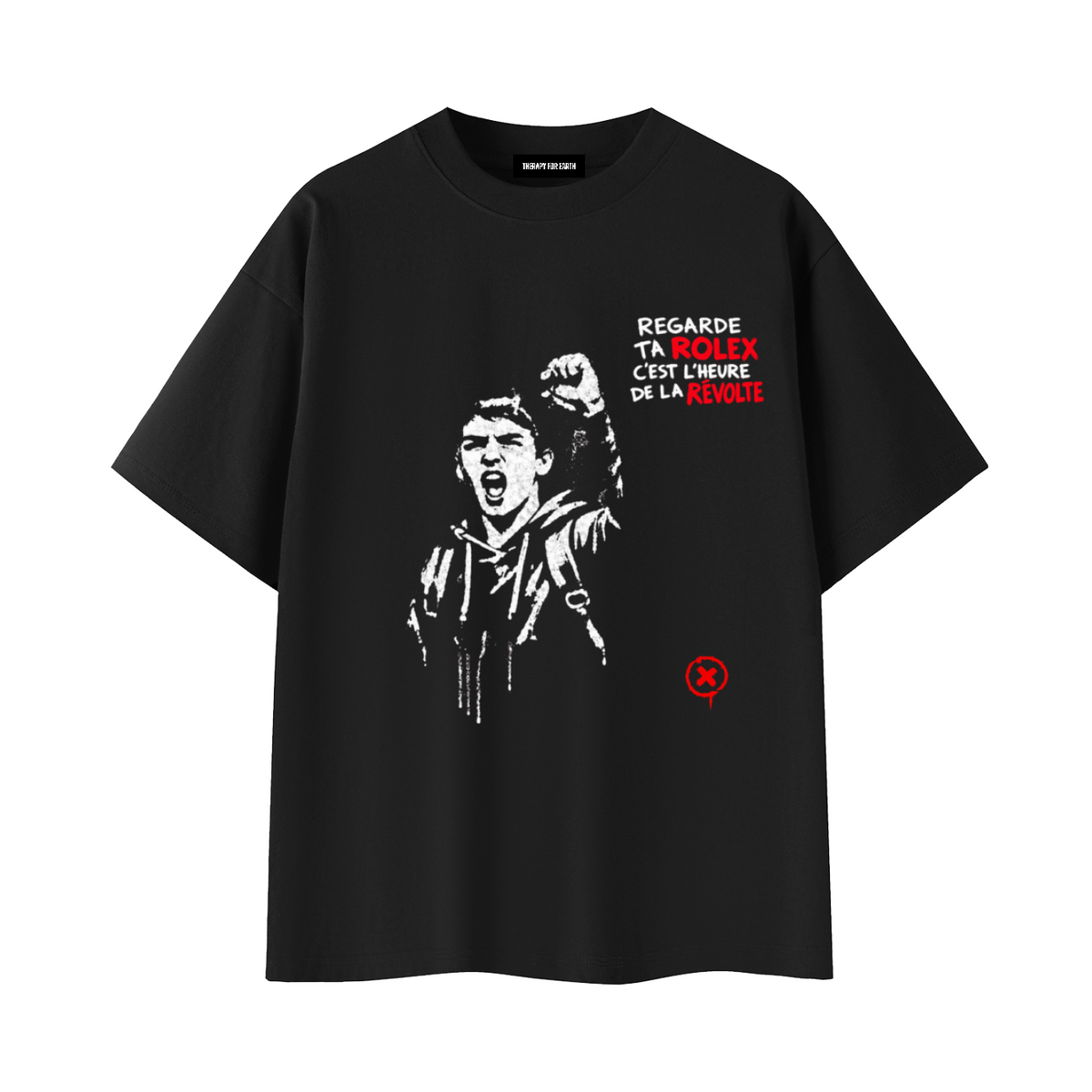 T-SHIRT OVERSIZE « REGARDE TA ROLEX »