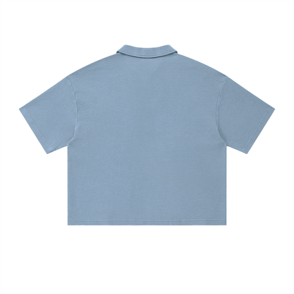 POLO WAFFLE VINTAGE BOXY UNISEXE – LES PAVÉS