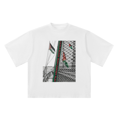 T-SHIRT OVERSIZE À ÉPAULES TOMBANTES UNISEXE