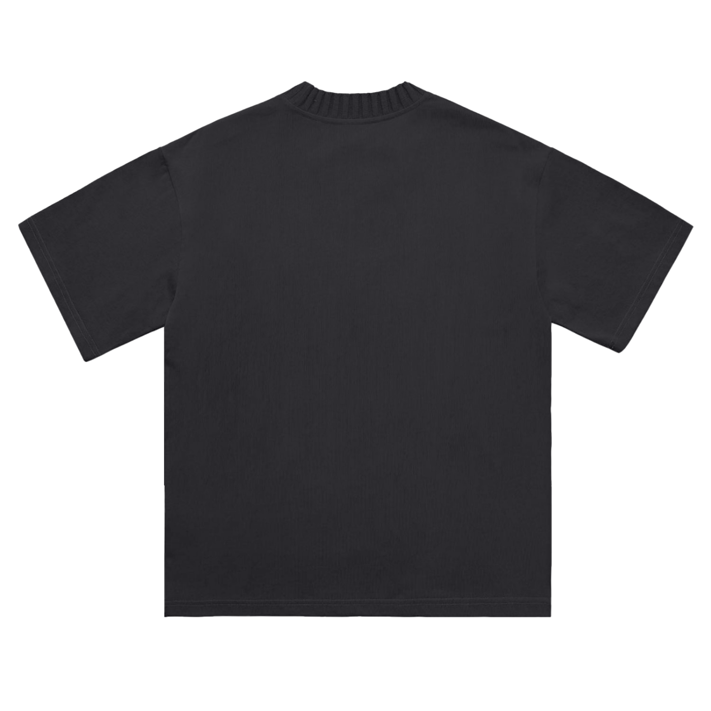 T-SHIRT COL TRICOT UNISEXE – LES BASICS