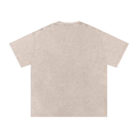 UNISEX OVERSIZED SNOW WASHED T-SHIRT