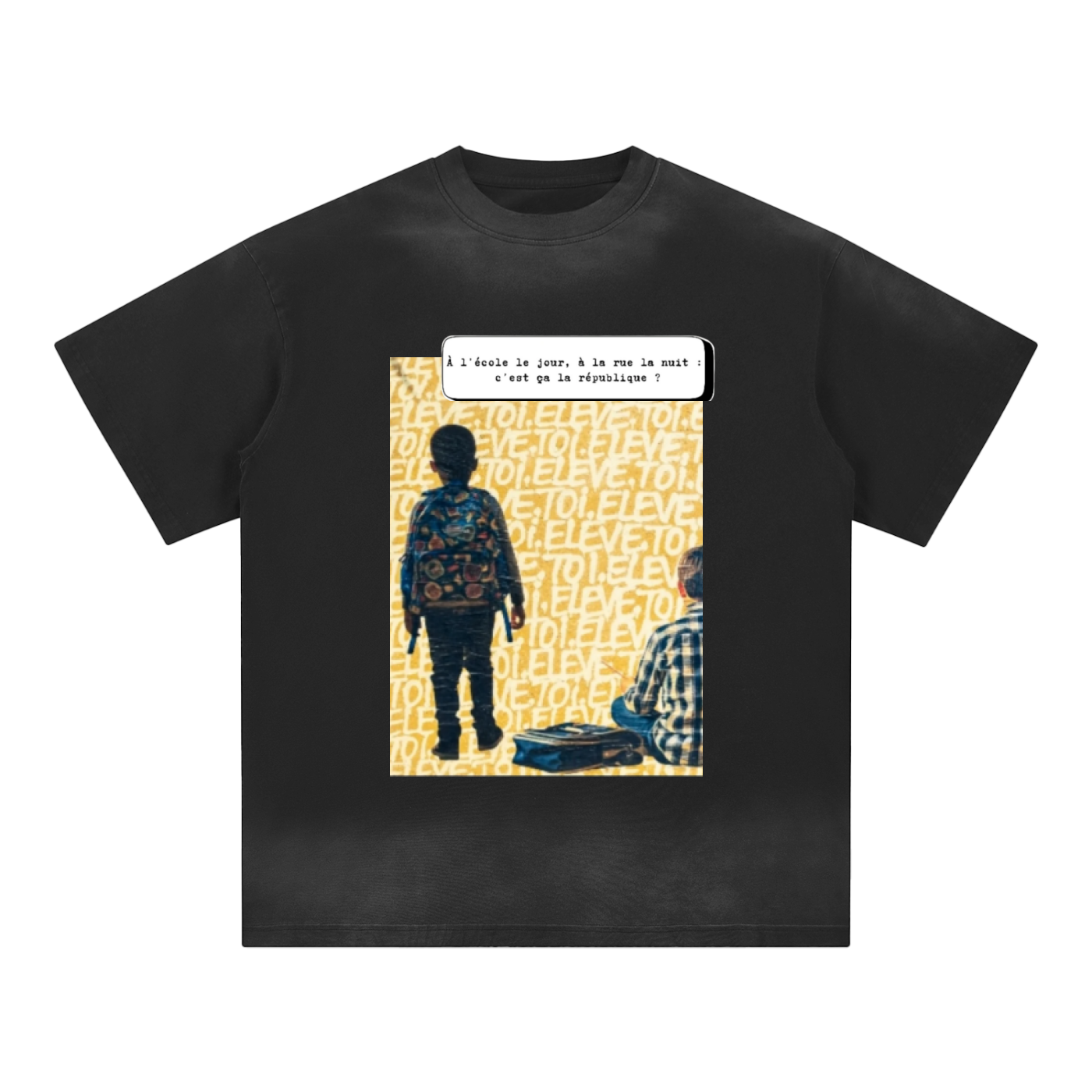 T-SHIRT OVERSIZED 270G COTON PREMIUM UNISEXE