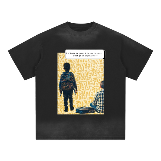 T-SHIRT OVERSIZED 270G COTON PREMIUM UNISEXE