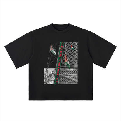 T-SHIRT OVERSIZE À ÉPAULES TOMBANTES UNISEXE