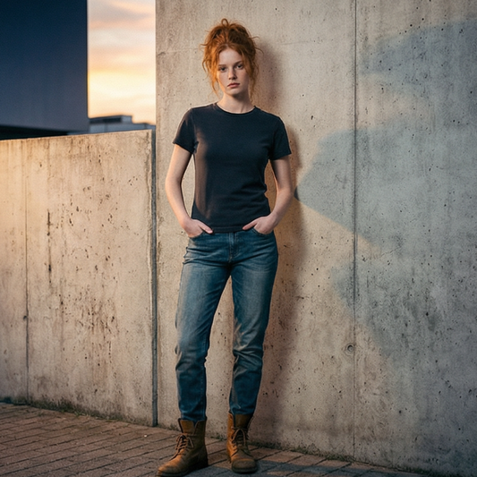 T-SHIRT VINTAGE WASH FEMME