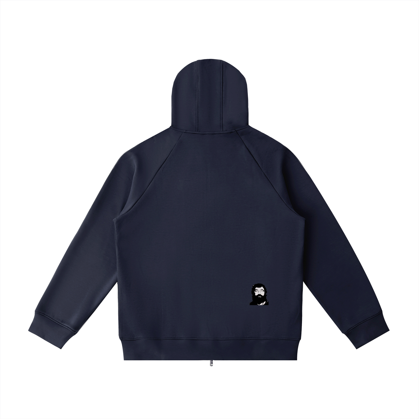 HOODIE ZIPPÉ RAGLAN UNISEXE 400G THERAPY FOR EARTH 2