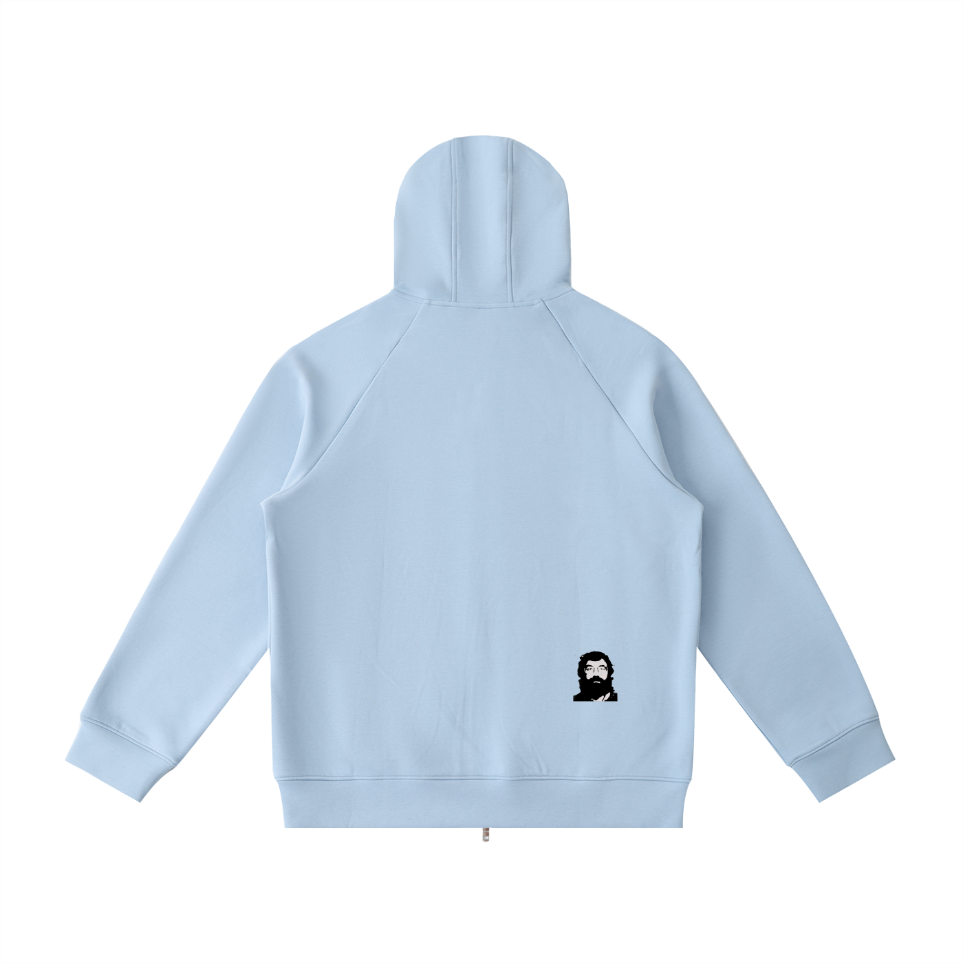 HOODIE ZIPPÉ RAGLAN UNISEXE 400G THERAPY FOR EARTH 4