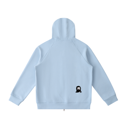 HOODIE ZIPPÉ RAGLAN UNISEXE 400G THERAPY FOR EARTH 4