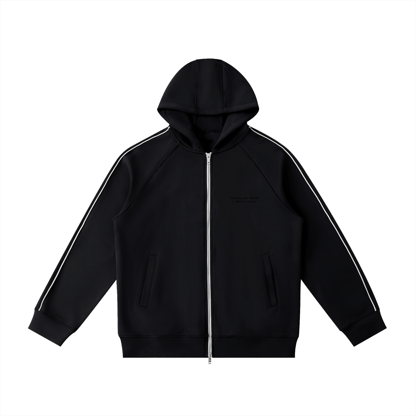 HOODIE ZIPPÉ RAGLAN UNISEXE 400G THERAPY FOR EARTH 7
