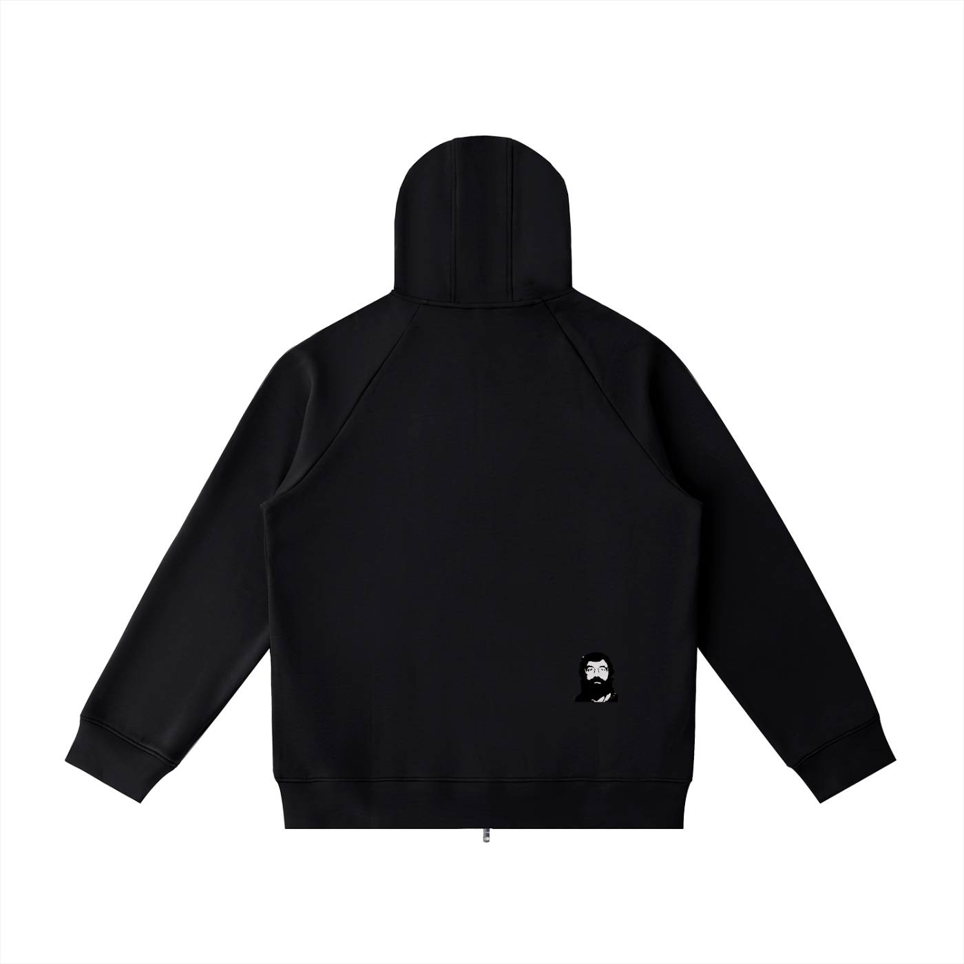 HOODIE ZIPPÉ RAGLAN UNISEXE 400G THERAPY FOR EARTH 8