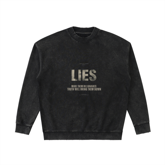 SWEATSHIRT LIES UNISEX