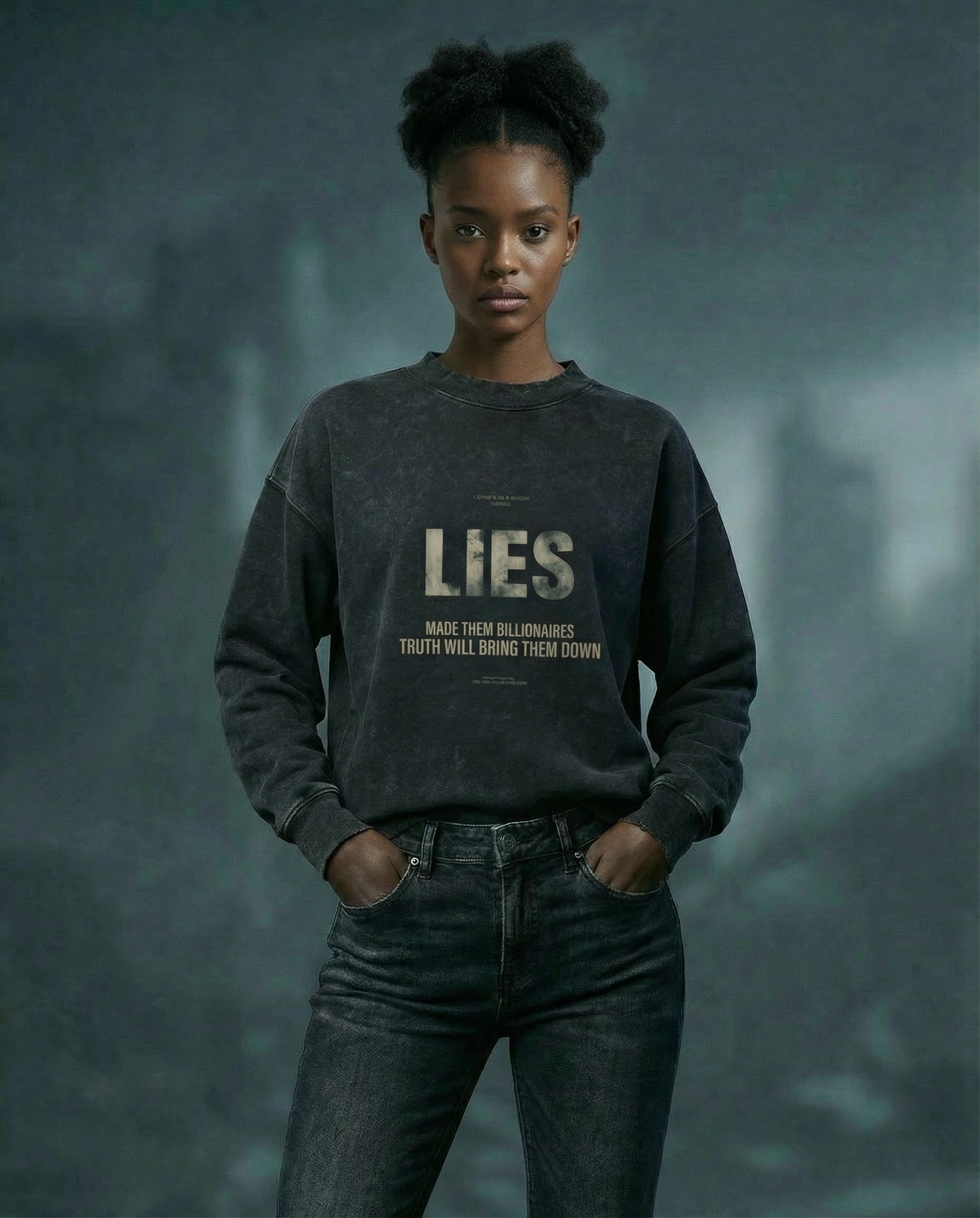 SWEATSHIRT LIES UNISEX