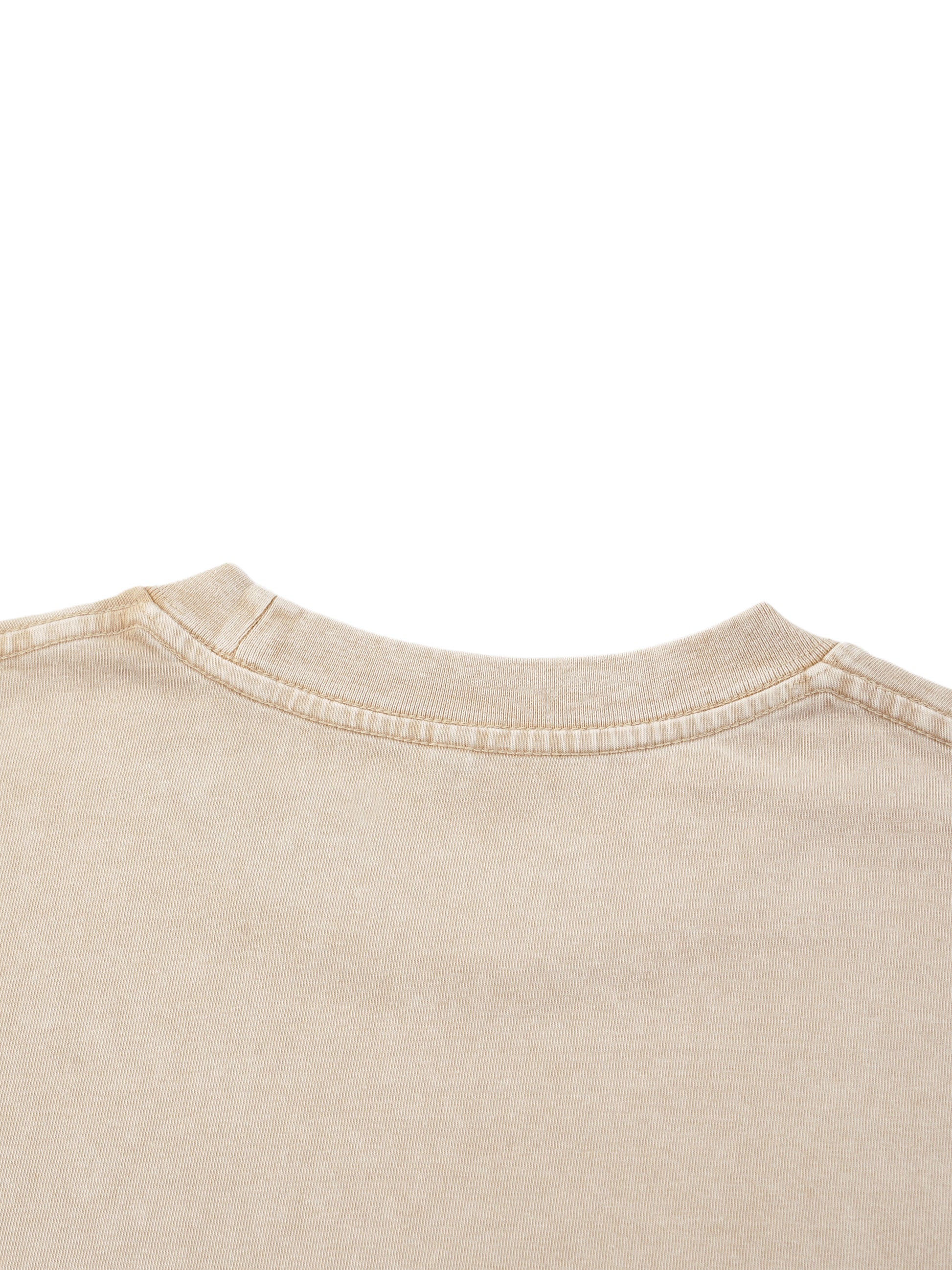 T-SHIRT BOXY OVERSIZE UNISEXE 275G 100% COTON — MINERAL WASH 11
