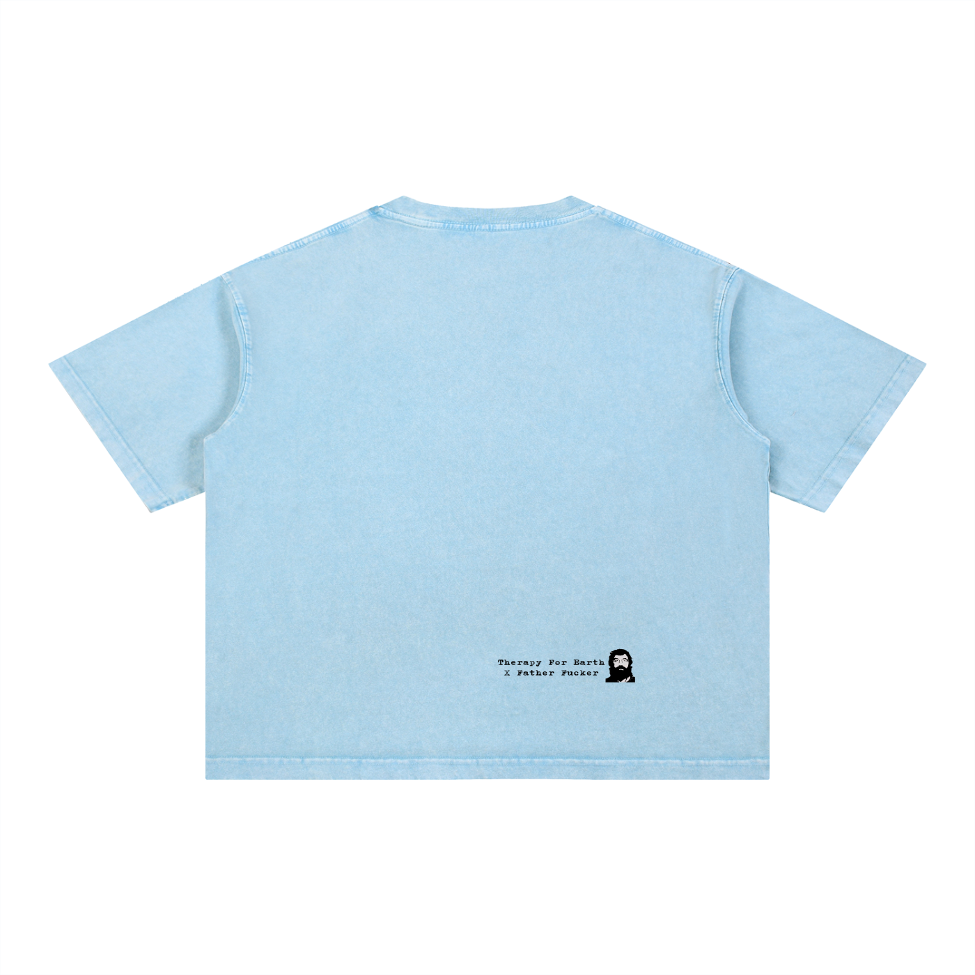 T-SHIRT BOXY OVERSIZE UNISEXE 275G 100% COTON — MINERAL WASH 5