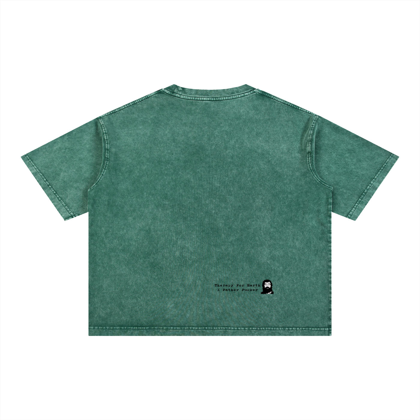 T-SHIRT BOXY OVERSIZE UNISEXE 275G 100% COTON — MINERAL WASH 7