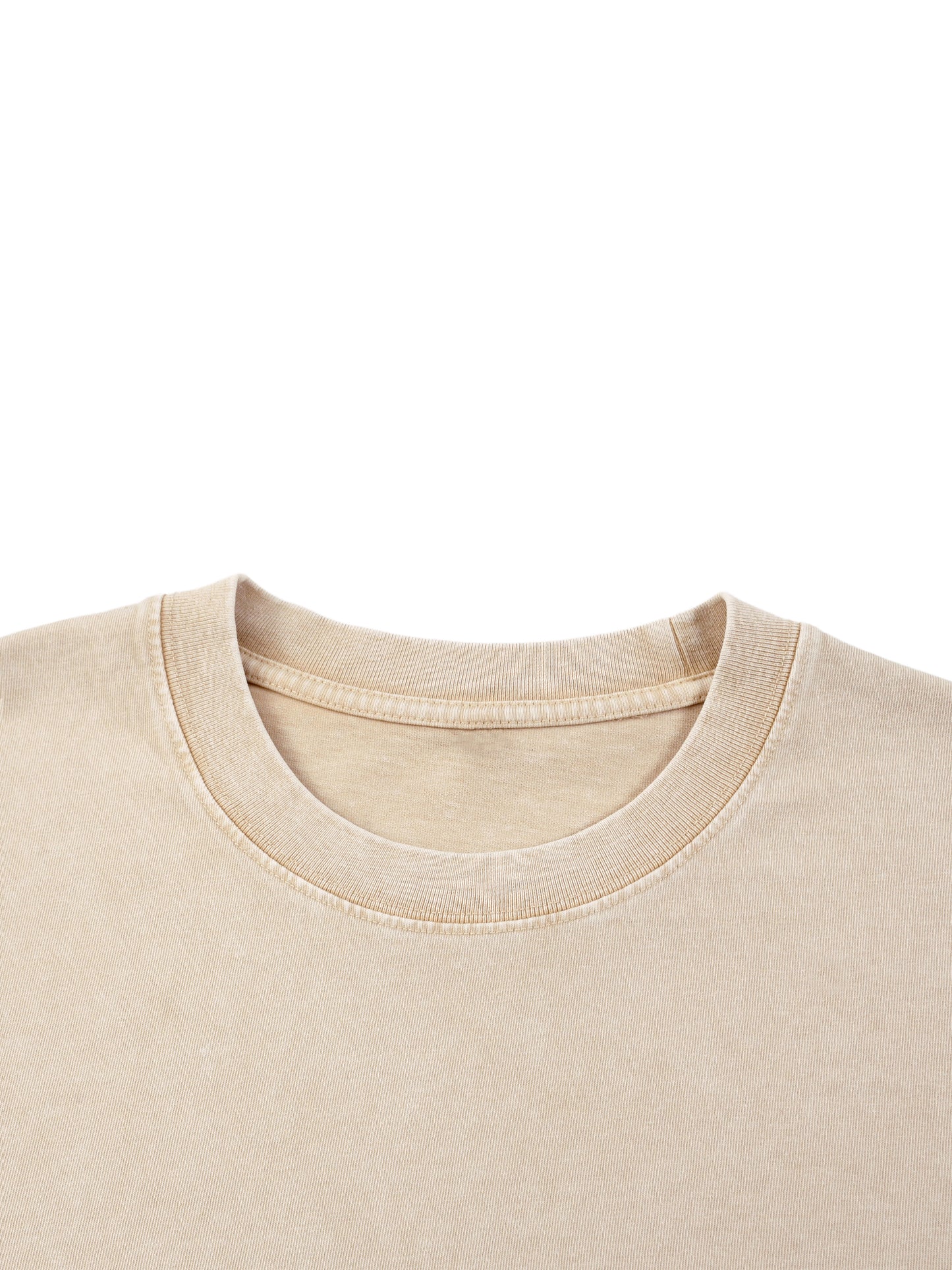 T-SHIRT BOXY OVERSIZE UNISEXE 275G 100% COTON — MINERAL WASH 9