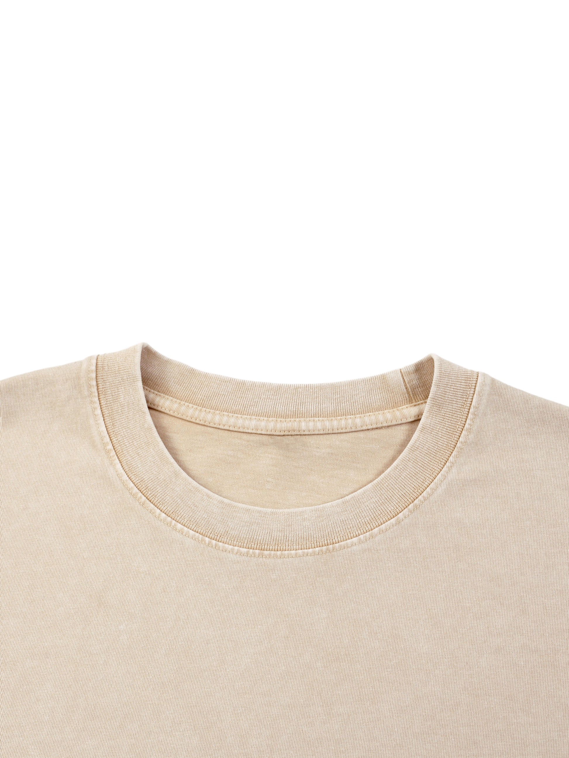 T-SHIRT BOXY OVERSIZE UNISEXE 275G 100% COTON — MINERAL WASH 9