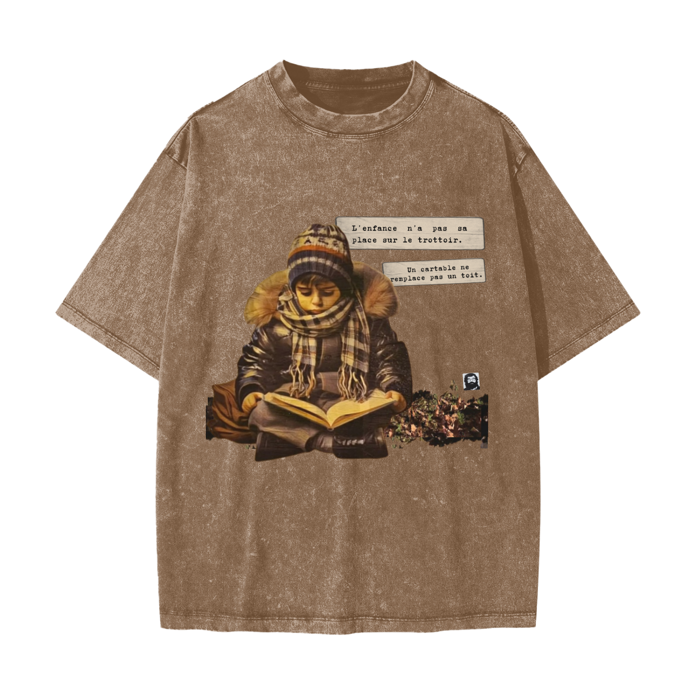 T-SHIRT OVERSIZE UNISEXE 285G COTON 3