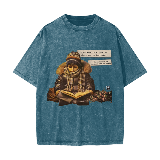 T-SHIRT OVERSIZE UNISEXE 285G COTON 5