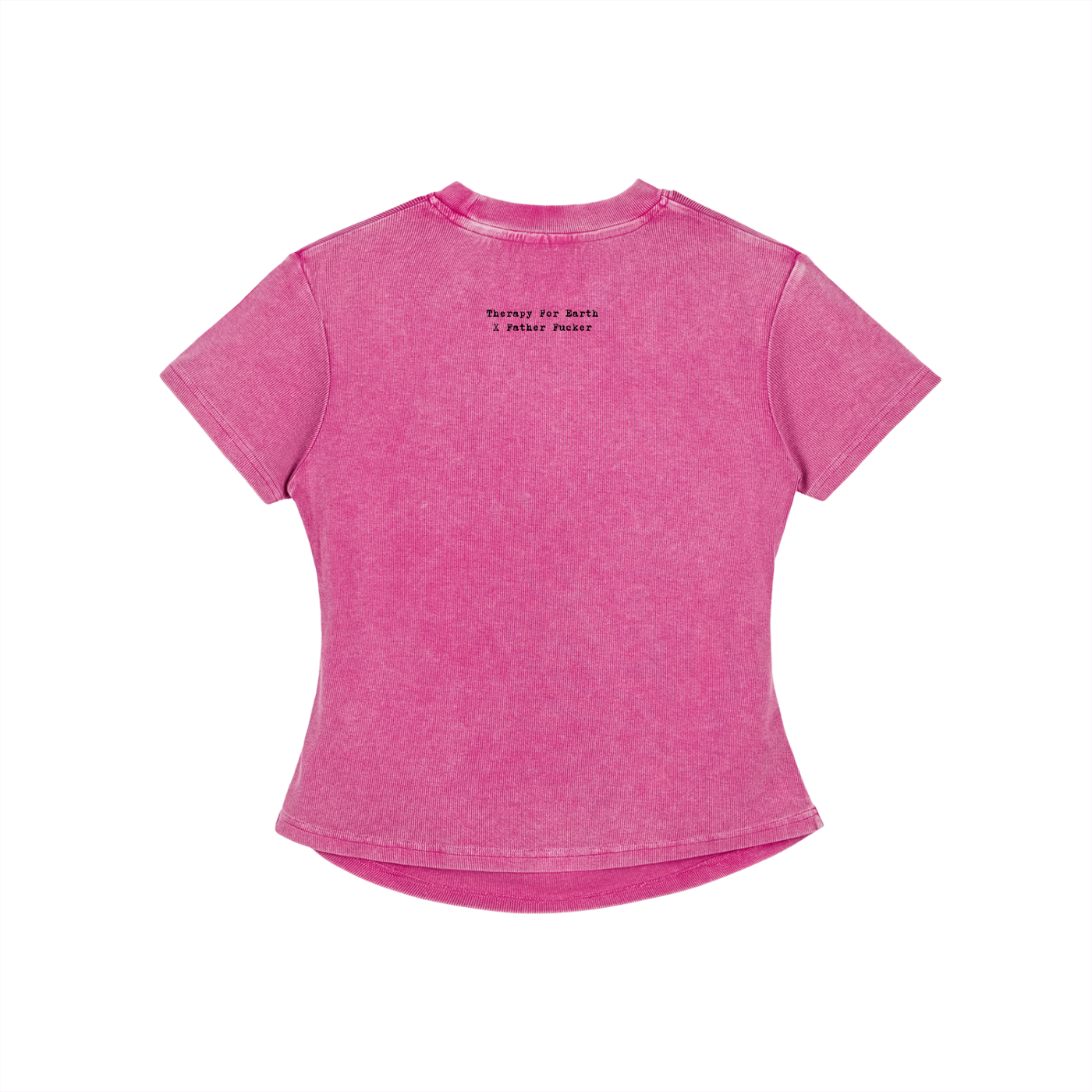 T-SHIRT VINTAGE BODYCON 280G COTON STRETCH | FATHERFUCKER X THERAPY FOR EARTH 1