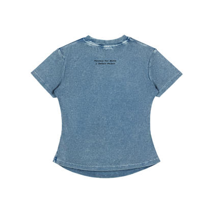 T-SHIRT VINTAGE BODYCON 280G COTON STRETCH | FATHERFUCKER X THERAPY FOR EARTH 5
