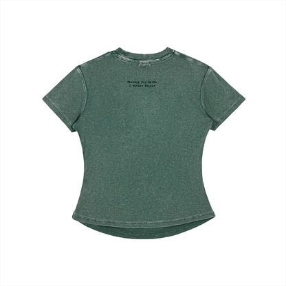 T-SHIRT VINTAGE BODYCON 280G COTON STRETCH | FATHERFUCKER X THERAPY FOR EARTH 9
