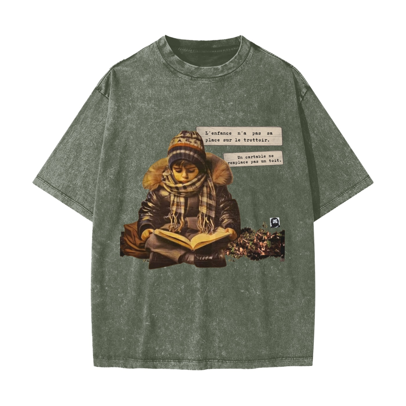 T-Shirt Oversized 285g Coton Premium | Therapy for Earth x Fatherfucker 2
