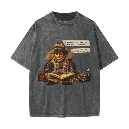 T-Shirt Oversized 285g Coton Premium | Therapy for Earth x Fatherfucker 5