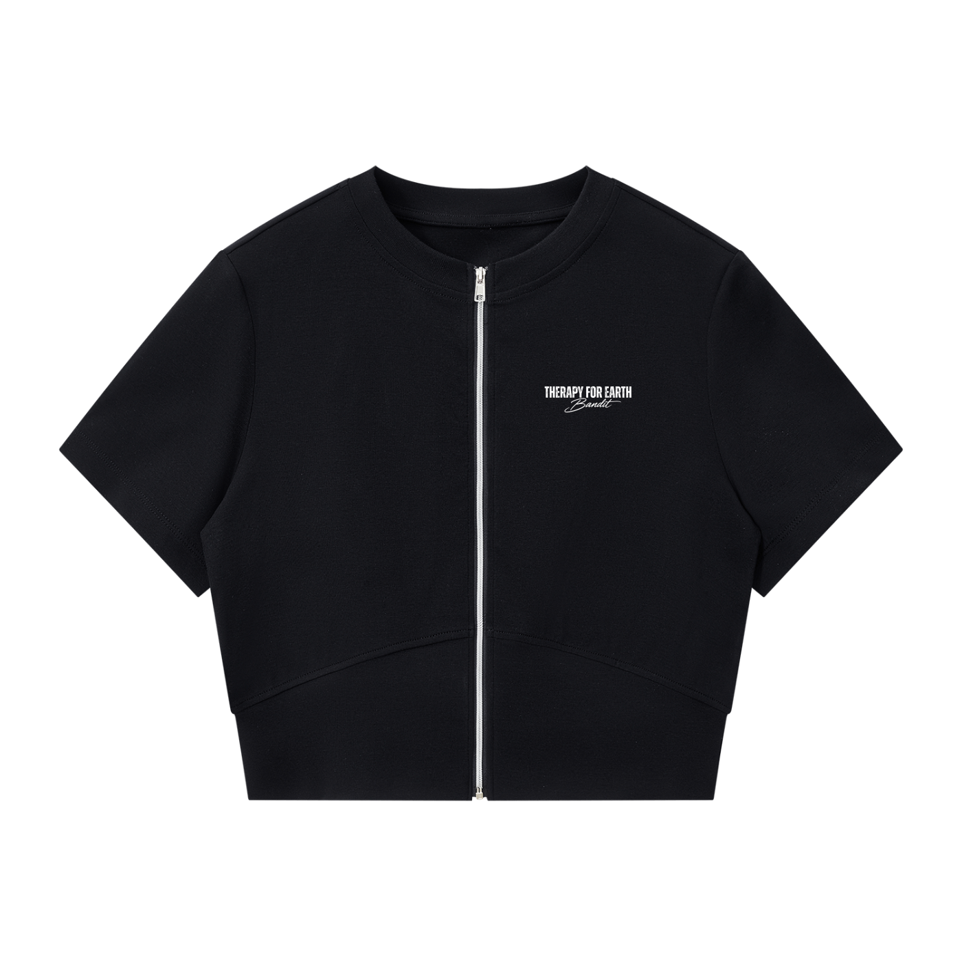 T-shirt femme Full Zip avec l'œuvre Witness de Bandit, issue de sa série réalisée en Palestine.