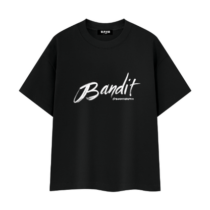 T-shirt Heavyweight Boxy unisexe avec l'œuvre Witness de Bandit, issue de sa série réalisée en Palestine.