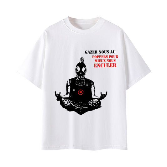 T-SHIRT OVERSIZE « GAZEZ-NOUS » – LE JUSTICIER