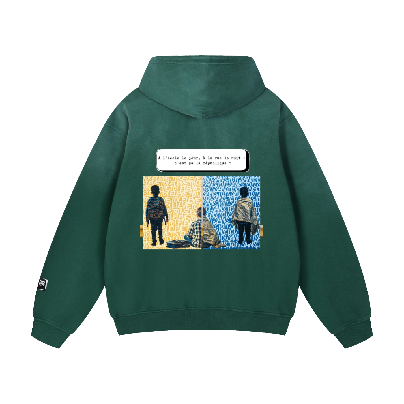 HOODIE OVERSIZED 400G COTON PREMIUM UNSEXE