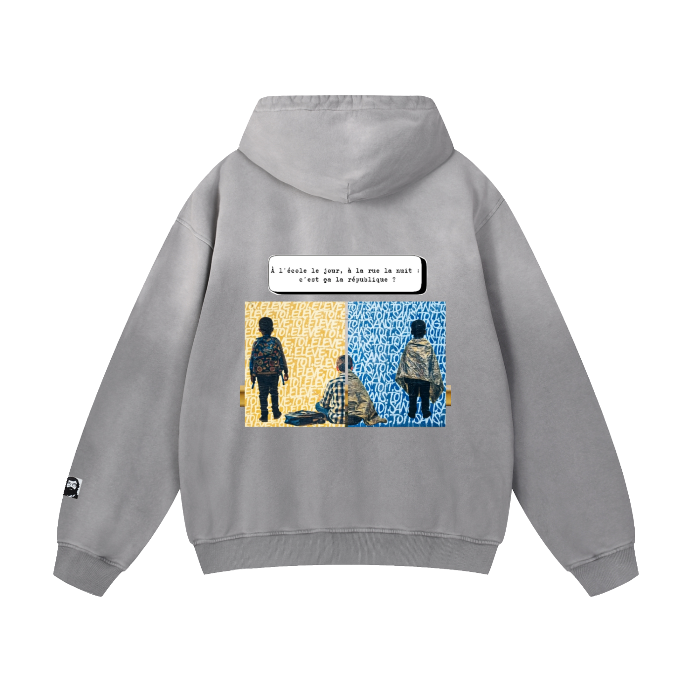 HOODIE OVERSIZED 400G COTON PREMIUM UNSEXE