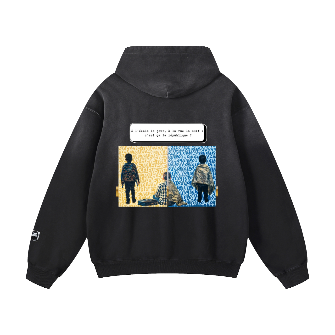 HOODIE OVERSIZED 400G COTON PREMIUM UNSEXE