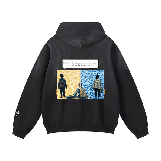 HOODIE OVERSIZED 400G COTON PREMIUM UNSEXE
