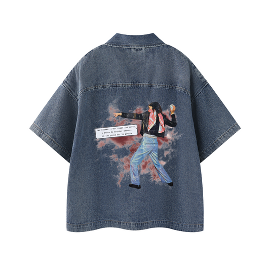 CHEMISE EN DENIM VINTAGE – LES PAVÉS
