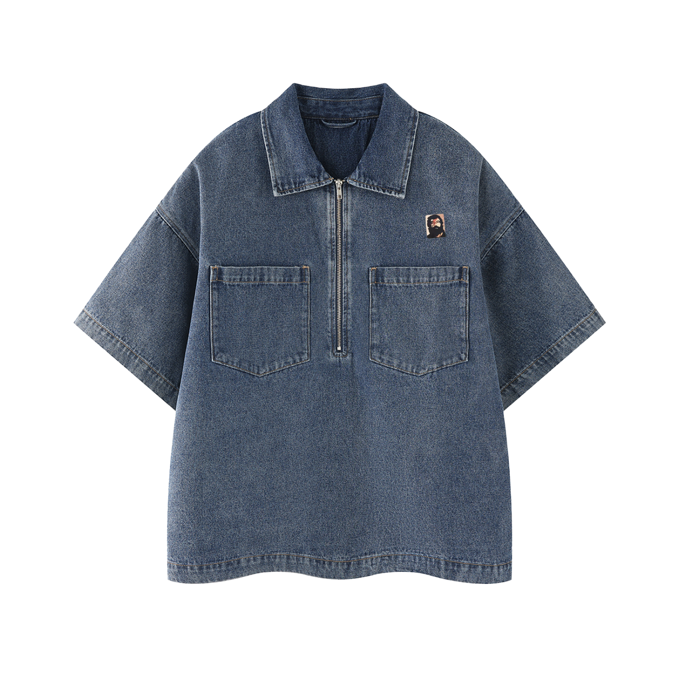 CHEMISE EN DENIM VINTAGE – LES PAVÉS