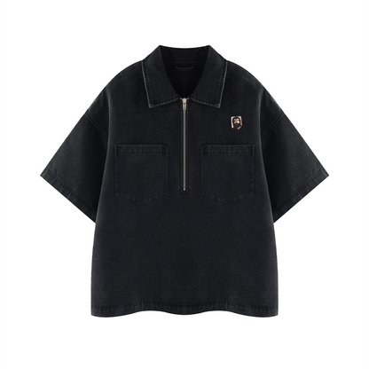 CHEMISE EN DENIM VINTAGE – LES PAVÉS