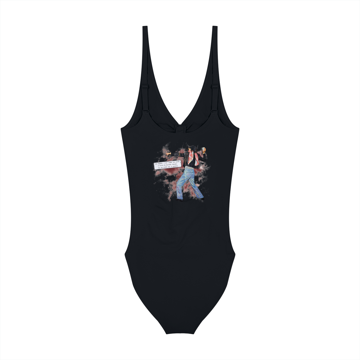 WOMEN'S ZIP-UP BODYSUIT – LES PAVÉS