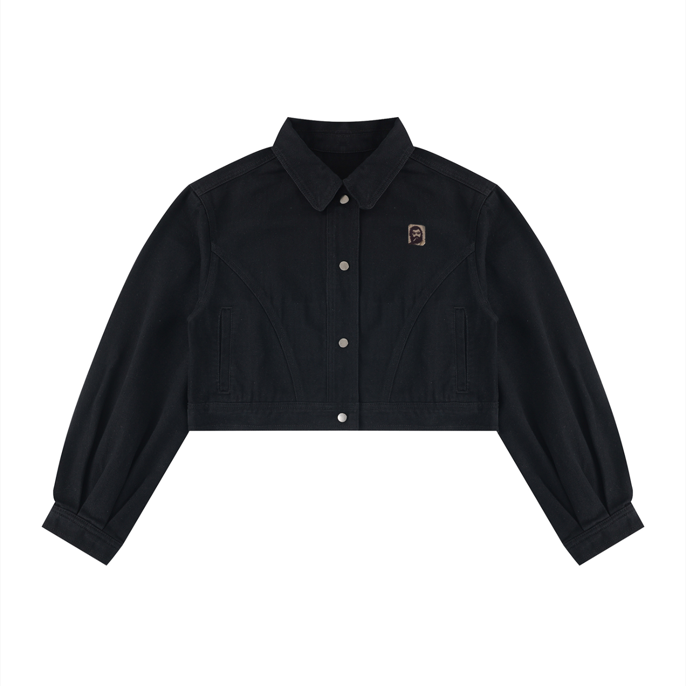 WOMEN'S CROPPED DENIM JACKET – LES PAVÉS