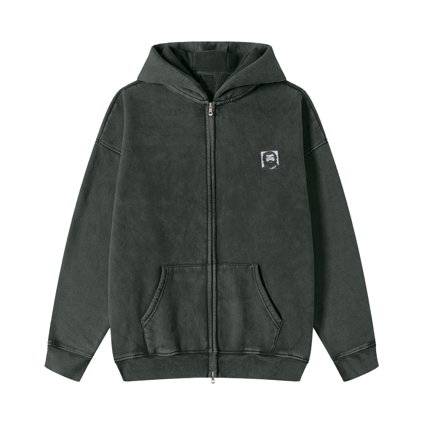 HOODIE ZIPPÉ SNOW WASH UNISEXE